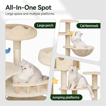 Meecal 79inch Heavy Duty Cat Tree - Image 4