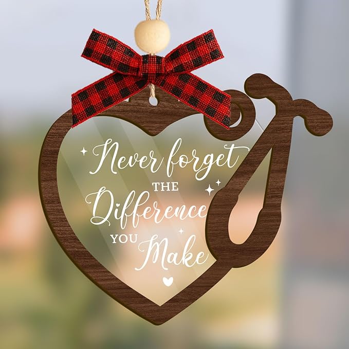 Nurse Appreciation Christmas Ornament, Meaningful Christmas Ornaments - Image 8