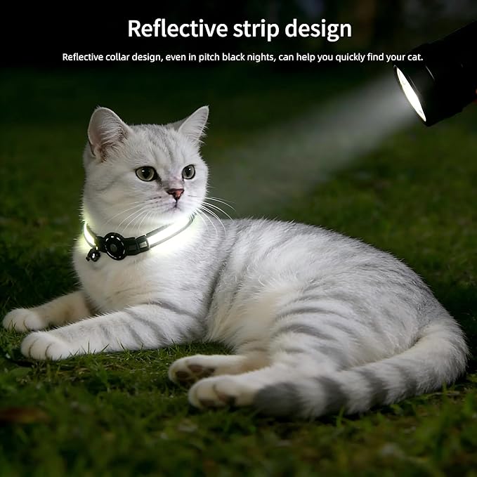 Pet Tracker, GPS Collar for Cats Smart tag, Waterproof Compatible - Image 2