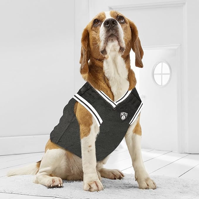 NBA PET Jersey Brooklyn NETS Basketball Dog Jersey, X-Small. Best Licensed - Image 5