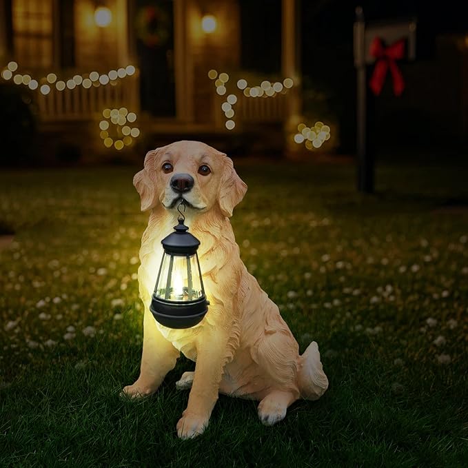 Labrador Dog Garden Statue - Image 4