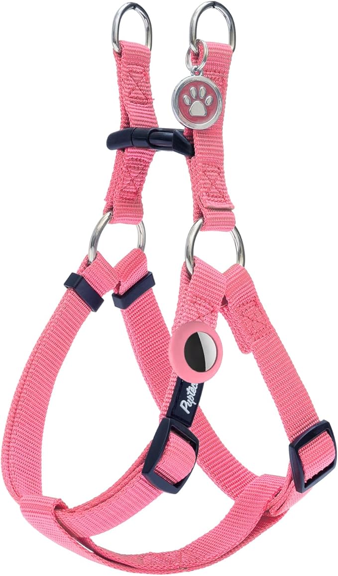 PUPTECK No Pull Dog Harness Soft Adjustable Basic Nylon Step in Puppy Vest by PUPTECK