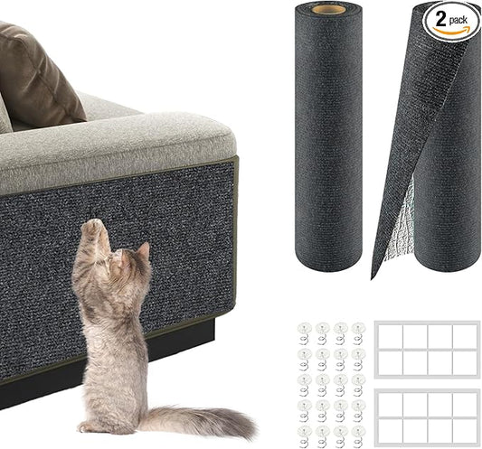 2Pack Total 78.7"x15.8" Cat Scratch Mat by ZLAFM