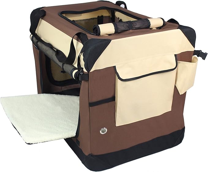 EliteField 4-Door Folding Soft Dog Crate - Image 3