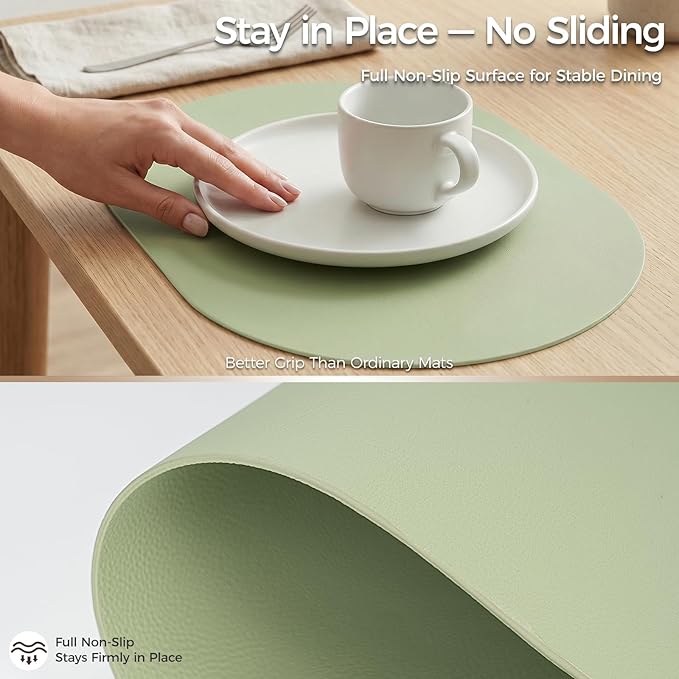 Premium Thick Silicone Placemat，Heat & Oil Resistant, Non-Slip Table Mat - Image 7