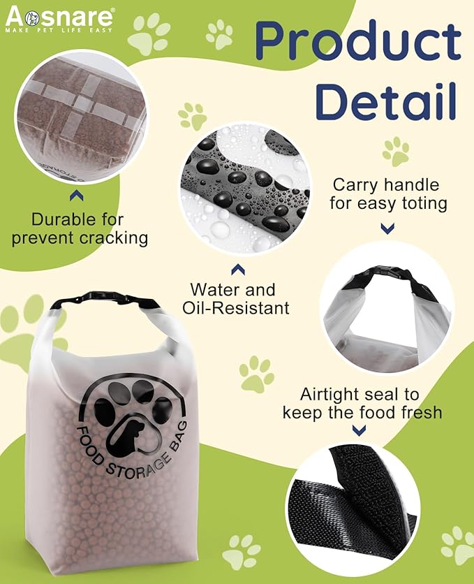 Pet Food Storage Bag for Travel - Image 6