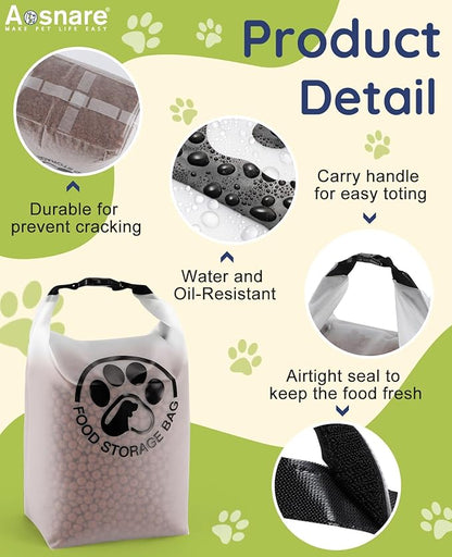 42 Cups Pet Food Storage Bag for Travel - Image 6
