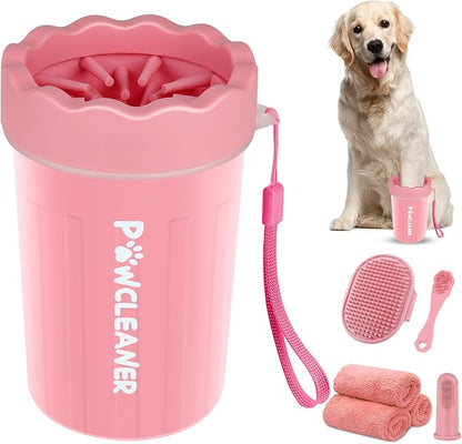 Professional 7 in 1 Dog Paw Cleaner by Comotech