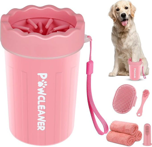 Professional 7 in 1 Dog Paw Cleaner by Comotech
