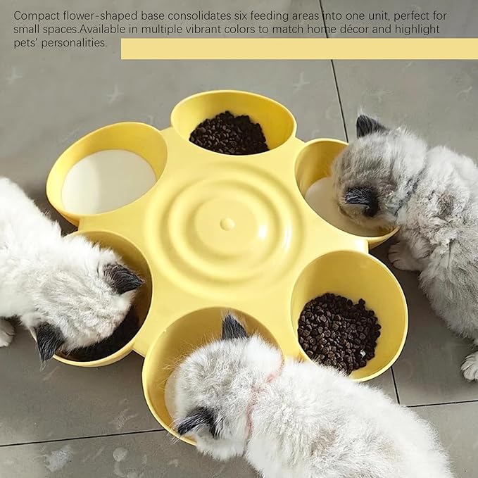DOERDO Cat Feeding Bowl, Plastic Cat and Dog Food Bowl - Image 7