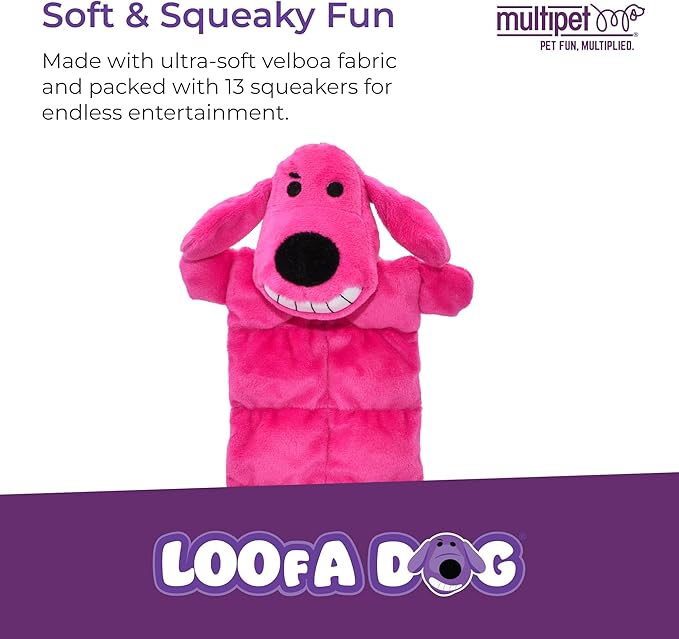 Multipet Original Loofa Dog Plush Toy Mat - Image 2