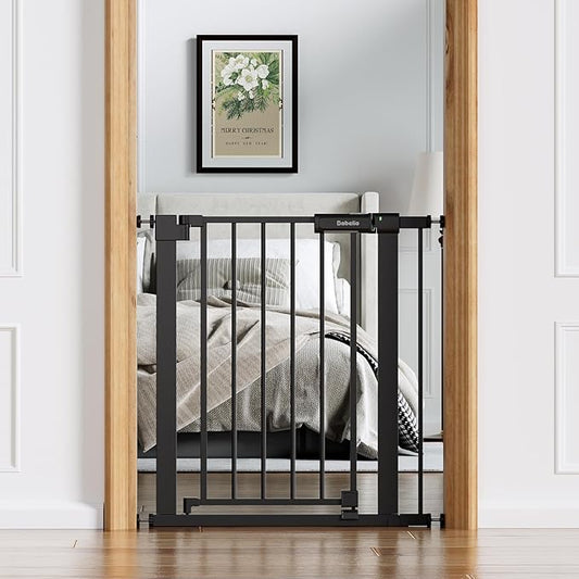 Babelio Baby Gate for Doorways and Stairs, 26-31" Pet Gate by BABELIO