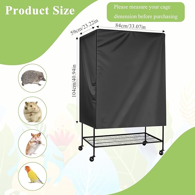 Bird Universal Pet Cage Cover, Pets Product Universal Birdcage Cover, - Image 3