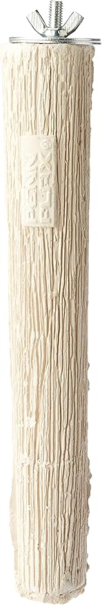 PENN-PLAX Bird-Life Calcium Bird Perch – Naturally Trims Nails & Beak – Ideal by Penn-Plax