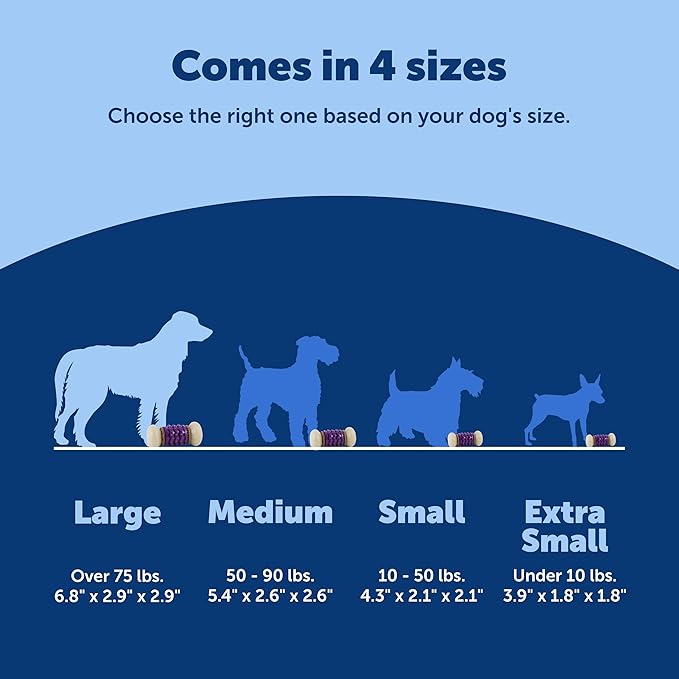 PetSafe Busy Buddy Nobbly Nubbly Treat Holding Dog Toy Strong Chewers Large - Image 5