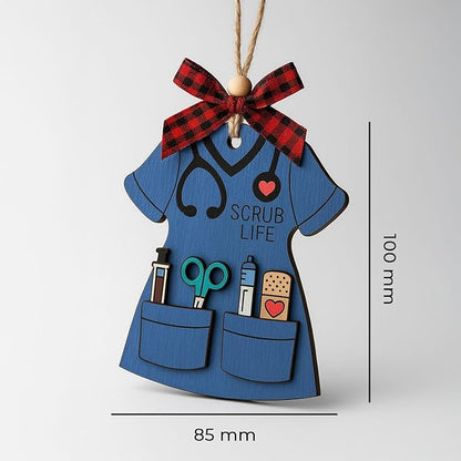 Nurse Ornament, Christmas Ornament, New Nurse Gift, Meaningful Christmas - Image 2