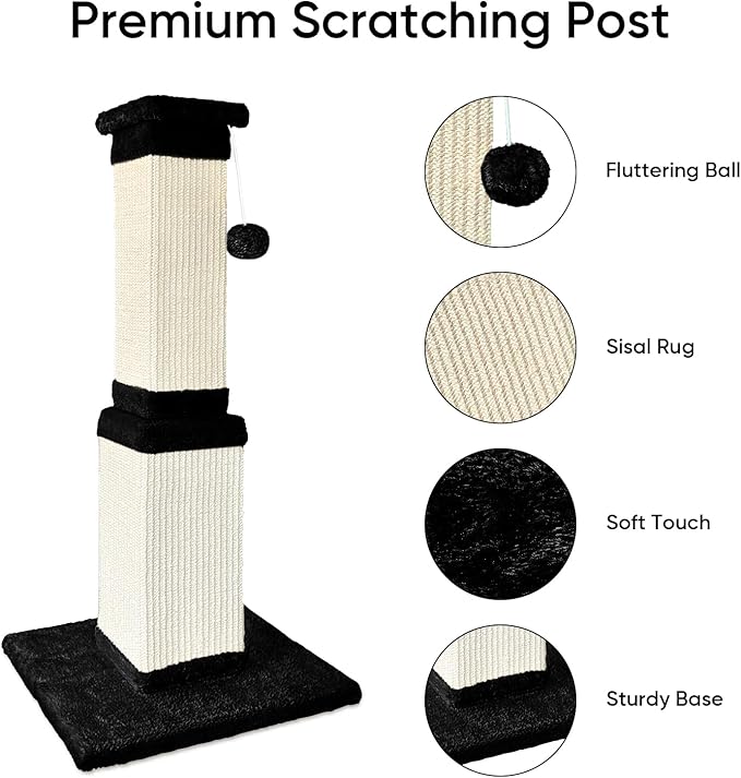 Cat Scratching Post, 32 Inch Cat Scratching Posts - Image 2