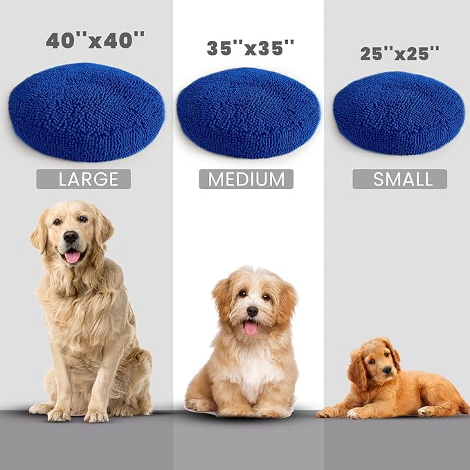 Muddy Mat® Cloud K-9 Bed for Dogs & Cats, Soft & Relaxing Donut Dog Bed - Image 3