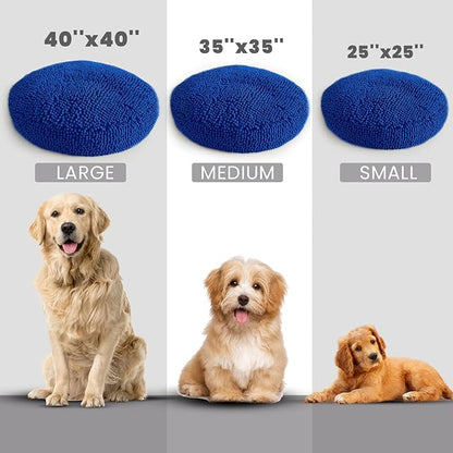 Muddy Mat® Cloud K-9 Bed for Dogs & Cats, Soft & Relaxing Donut Dog Bed - Image 3