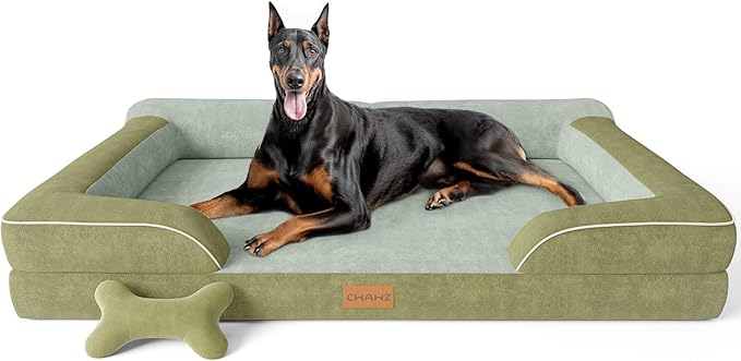 CWAWZ XXL Dog Bed for Extra Large Dogs, Giant Orthopedic Dog Bed by CWAWZ