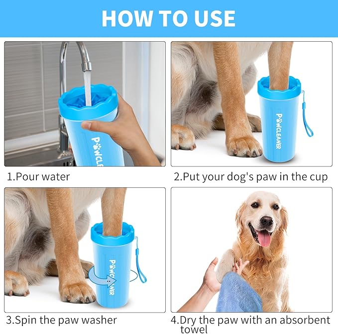 Professional 7 in 1 Dog Paw Cleaner - Image 4
