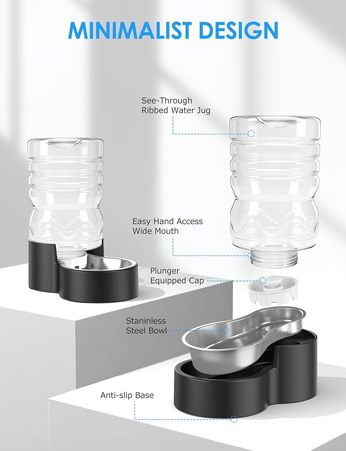 Heouvo 1.7 Gallon Automatic Dog Water Dispenser【Wide Mouth - Image 6
