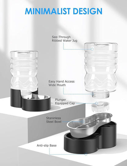 Heouvo 1.7 Gallon Automatic Dog Water Dispenser【Wide Mouth - Image 6