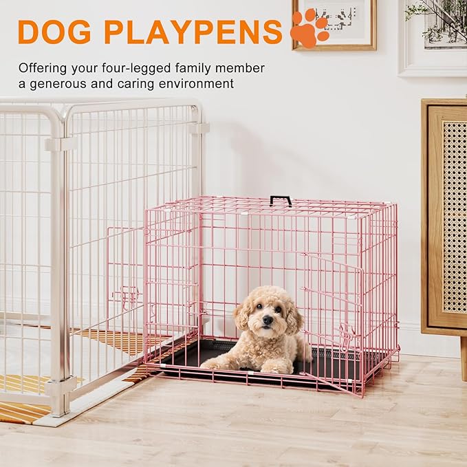 FDW 24inch Dog Crate Pet Cage - Image 2