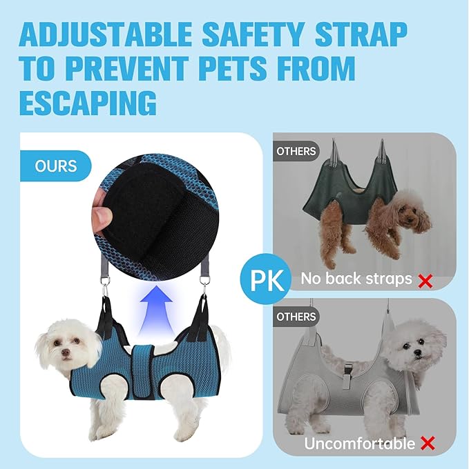 PAWCHIE Dog Grooming Hammock Harness - Image 4