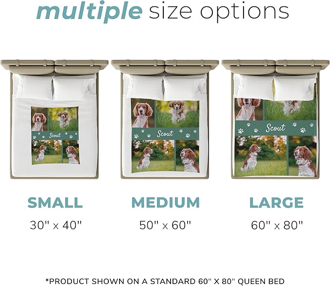 Prints Next Day – Custom 50" x 60" Fleece Pet Lightweight Blanket - Image 4