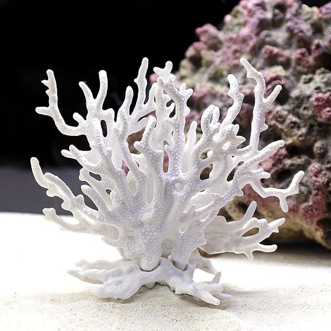 Besimple Artificial Aquarium Coral Ornament Plastic Fish Tank Plants Decoration by Besimple