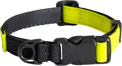 CatGoods Reflective Yellow Stretch Cat Collar – Escape-Safe Alternative to - Image 2