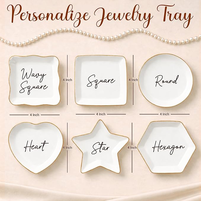 Personalized Trinket Tray Photo Best Friend Picture Birthday gifts, Custom - Image 4
