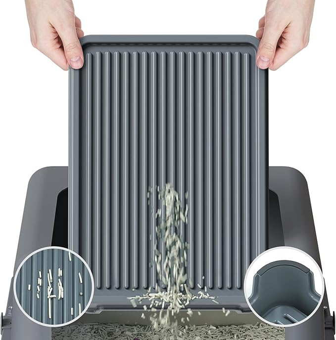 Booche Cat Ramp for Litter Box Elevated Litter Ramp for Cat Litter Boxes - Image 2