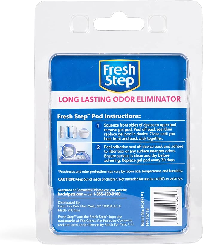 Fresh Step Cat Litter Box Deodorizing Gel Pod, Smart Gel Technology - Image 8
