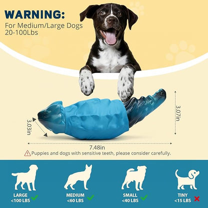 Dog Chew Toys for Aggressive Chewers, Indestructible Lizard Shape Tough Dog Toy - Image 4