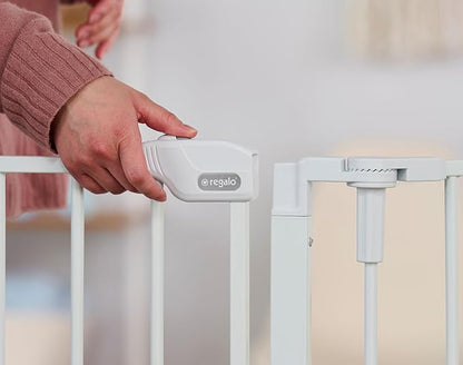 Regalo 76 Inch Super Wide Configurable Baby Gate, Includes 4 Pack of Wall - Image 4