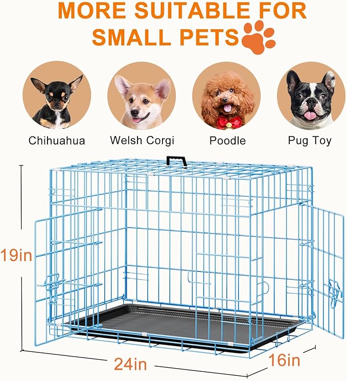 FDW 24inch Dog Crate Pet Cage - Image 7