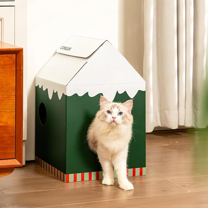Conlun Cardboard Cat House - Image 9