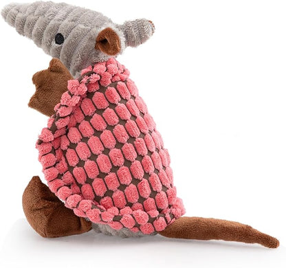 Hollypet Plush Dog Squeaky Toy Stuffed Armadillo Animal Pet Puppy Chew Toys by Hollypet