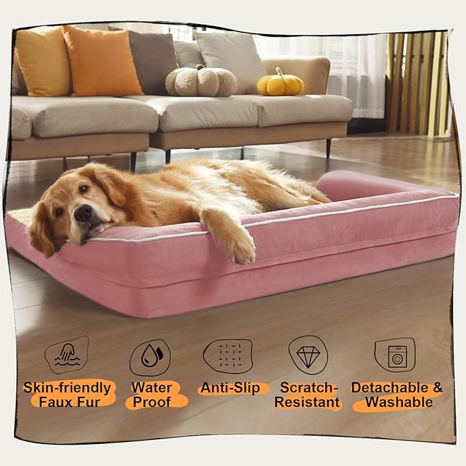 Dog Bed Large Sized Dogs-Orthopedic Waterproof Bed - Image 6