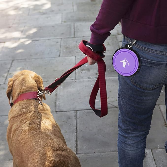 Collapsible Dog Bowls for Travel, BPA Free) - Image 7