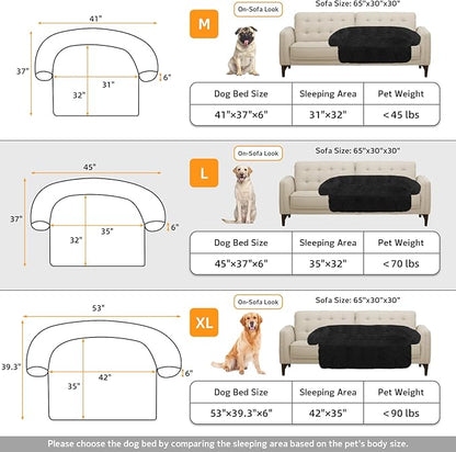 GGIB Calming Dog Bed Fluffy Plush Dog Mat - Image 5