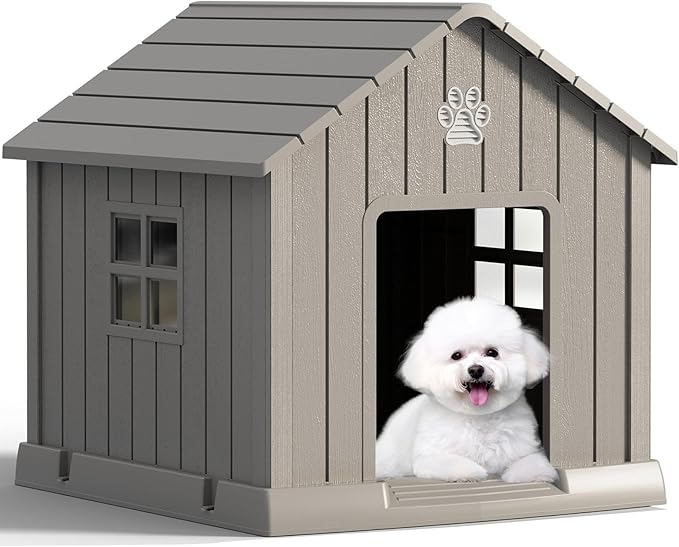 Fancyango Dog House Outdoor Indoor by Warmnestforpets