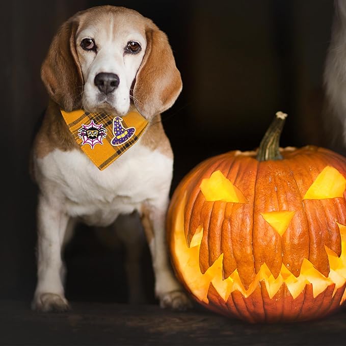 Plaid Dog Bandana - Image 3