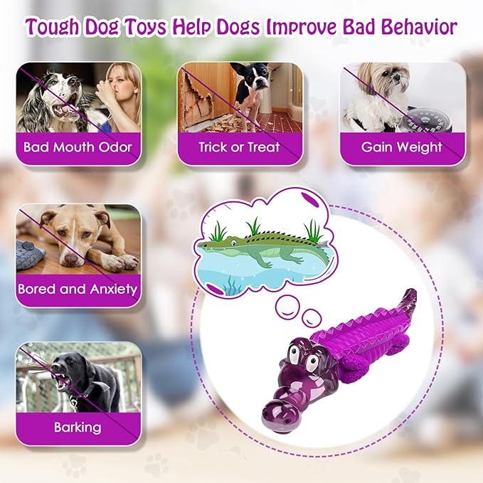 Jeefome Dog Chew Toys for Aggressive Chewers: Puppy Teeth Chew Toy - Image 5