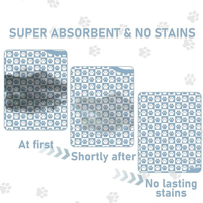 Pet Mats for Food and Water, Non Slip Indoor Quick Dry Cat Bowl Feeding Mats - Image 2