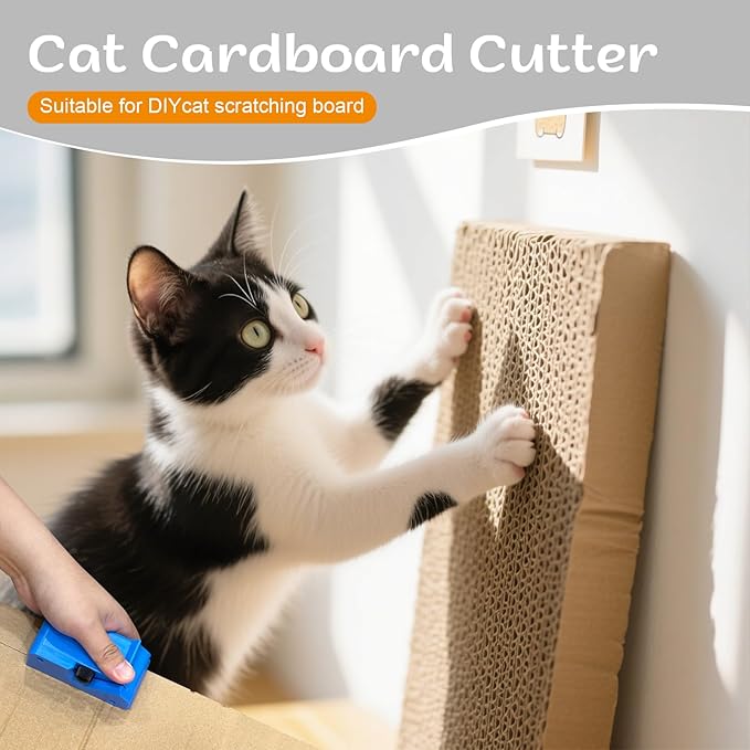 Upgraded Cardboard Cutter for Cat Scratchers DIY, Handheld Cardboard Cutting - Image 6