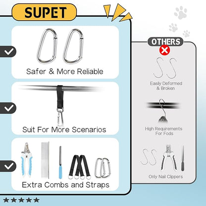 Supet Dog Grooming Hammock Harness - Image 4