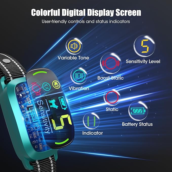 Smart AI Bark Collar for Large Medium Small Dogs, Anti Barking Device - Image 4